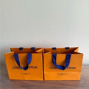 2 LV Louis Vuitton Shopping bags